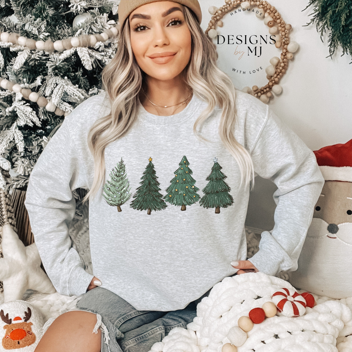 Christmas Trees Sweatshirt