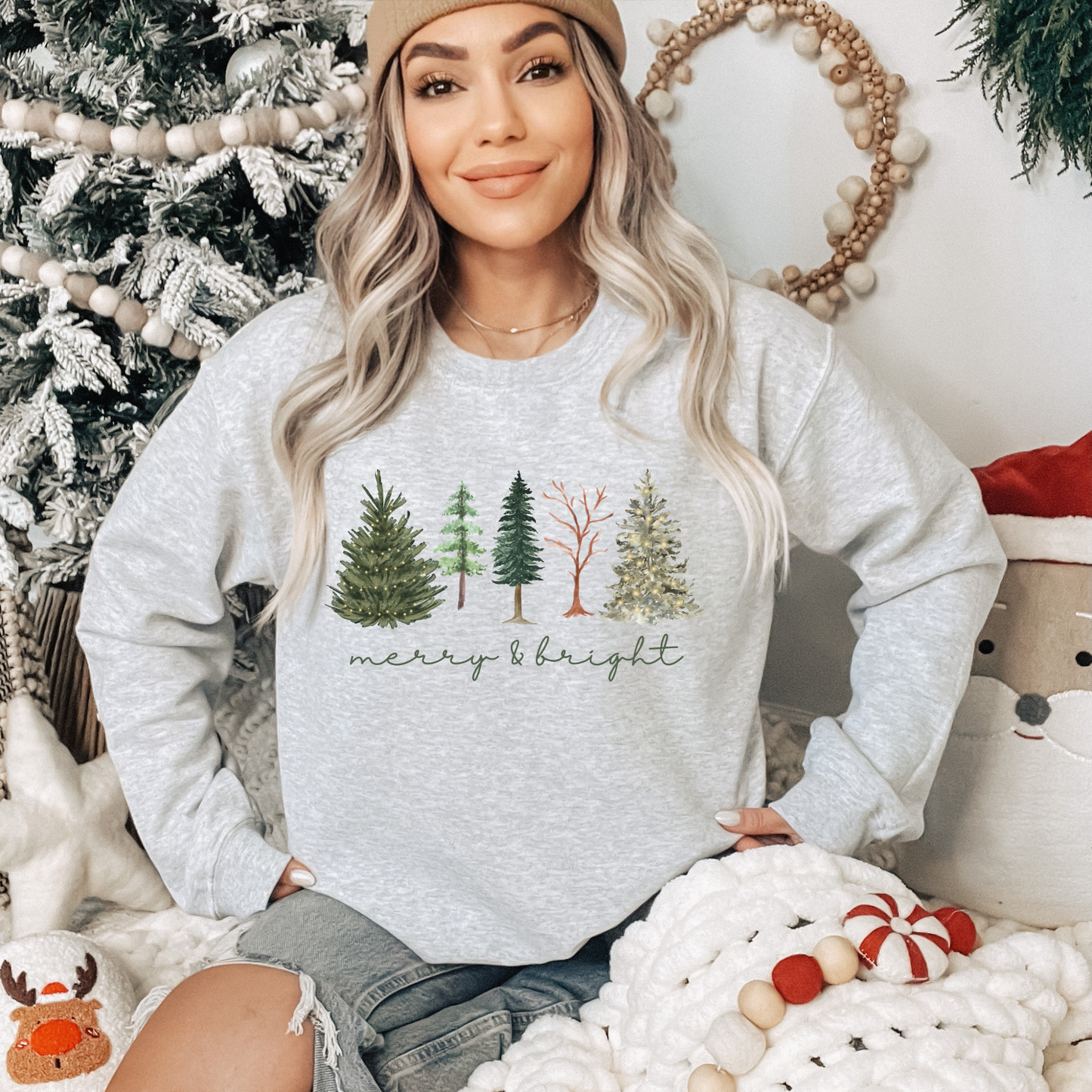 Merry and Bright Sweatshirt