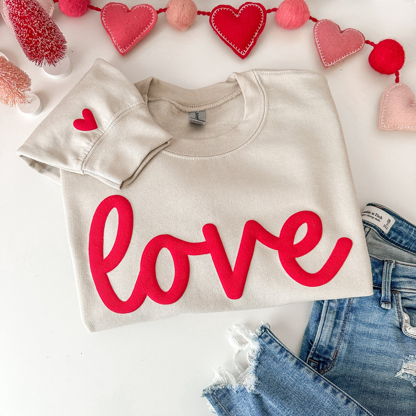 Love Puff Sweatshirt