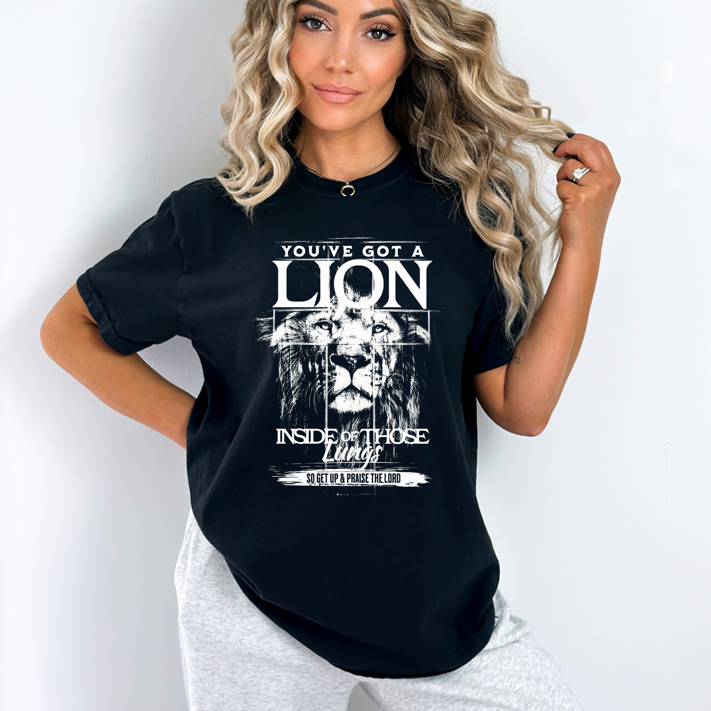 Lion in Lungs Tshirt