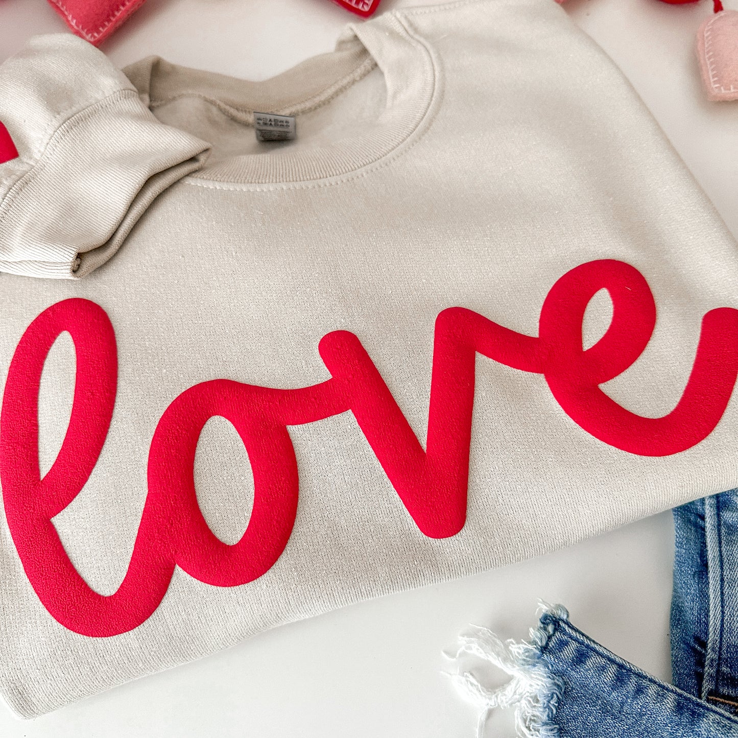 Love Puff Sweatshirt