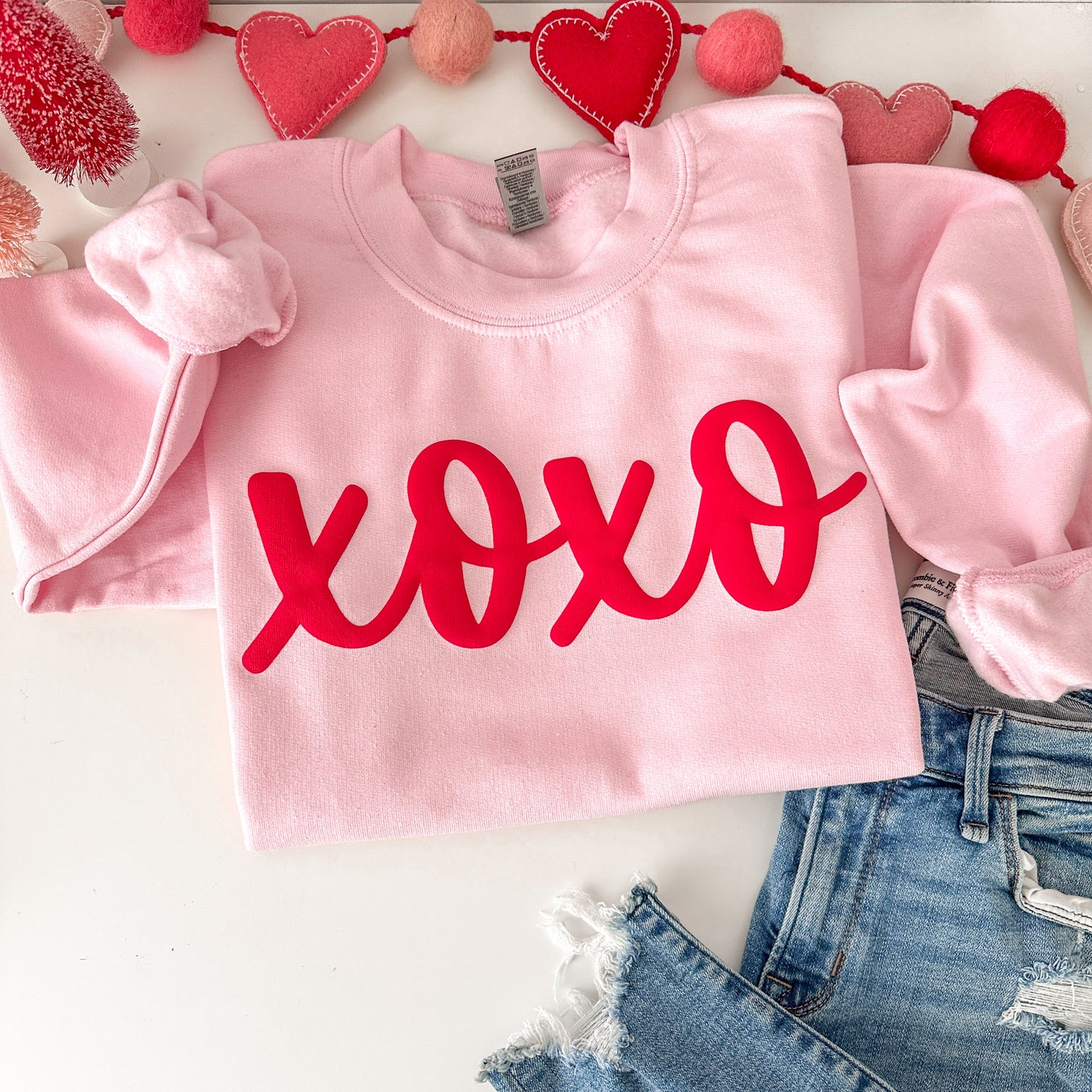 XOXO Sweatshirt - PINK