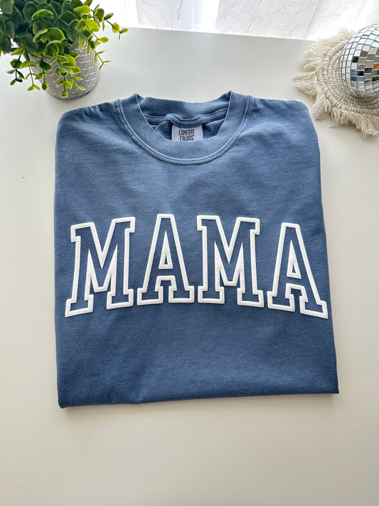 MAMA Tee Puff Print