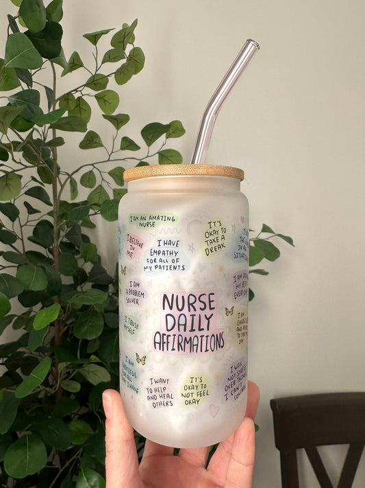 Nurse affirmation Tumbler 16oz