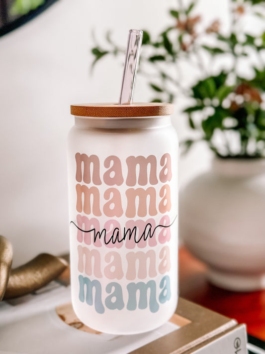 Mama Frosted Tumbler